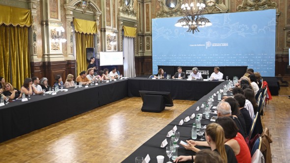 Kicillof encabezó la 53º reunión plenaria de la Comisión Provincial para la Prevención y Erradicación del Trabajo Infantil