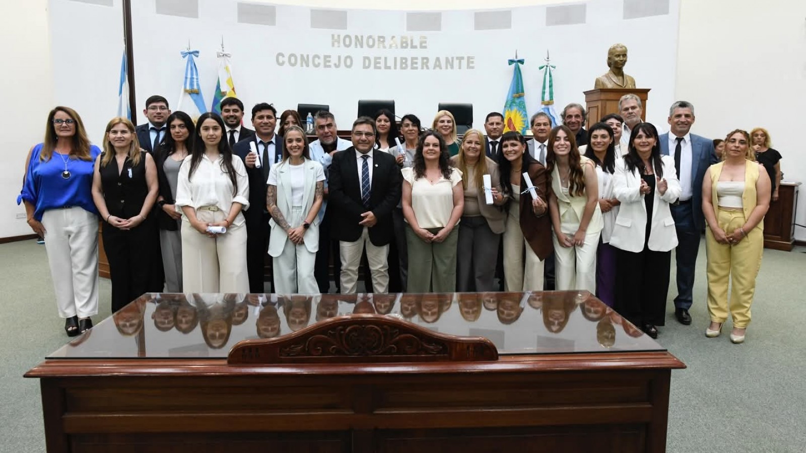 Se conformó el nuevo Honorable Concejo Deliberante de Malvinas Argentinas