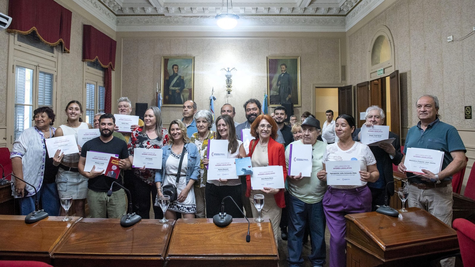 El HCD de Campana reconoció a vecinos e instituciones por su aporte a la comunidad