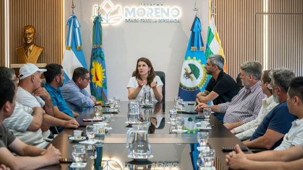 Mariel Fernández se reunió con comerciantes locales que se sumaron al Programa "Compre Barato"