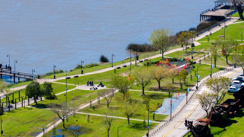 Abella: "Campana no disfrutaba el río y hoy tiene una Costanera que es un orgullo para toda la ciudad"