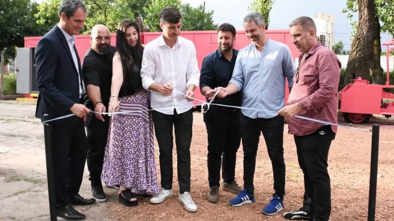 Morón inauguró una estación de descanso para repartidores y repartidoras de plataformas