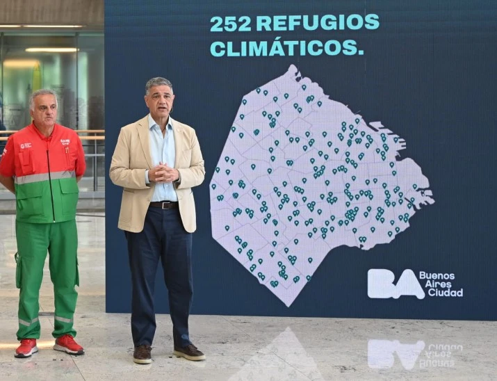 Operativo especial por la ola de calor: la Ciudad abre más refugios climáticos y refuerza los equipos de emergencias en la calle