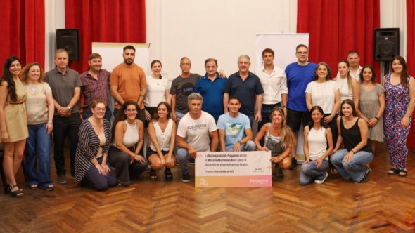 Microcréditos: Javier Martínez entregó más de $30 millones a emprendedores de Pergamino