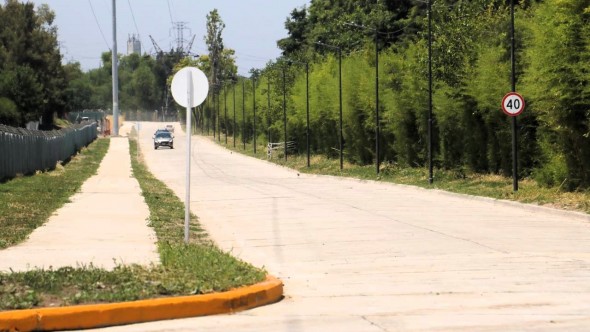Se abrió la calle Chapeaurouge, un nuevo camino en San Miguel