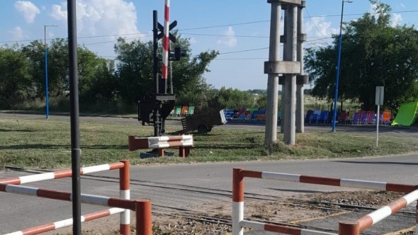 Matheu: nuevas barreras automáticas en el paso a nivel de El Caballito Blanco y Nazarre