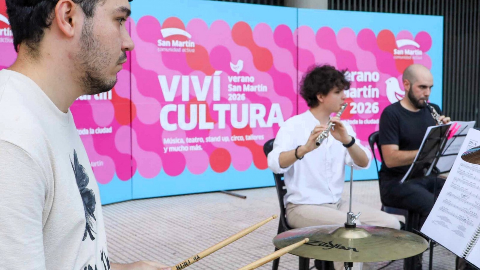 Comenzó la agenda de verano "Viví Cultura" en San Martín