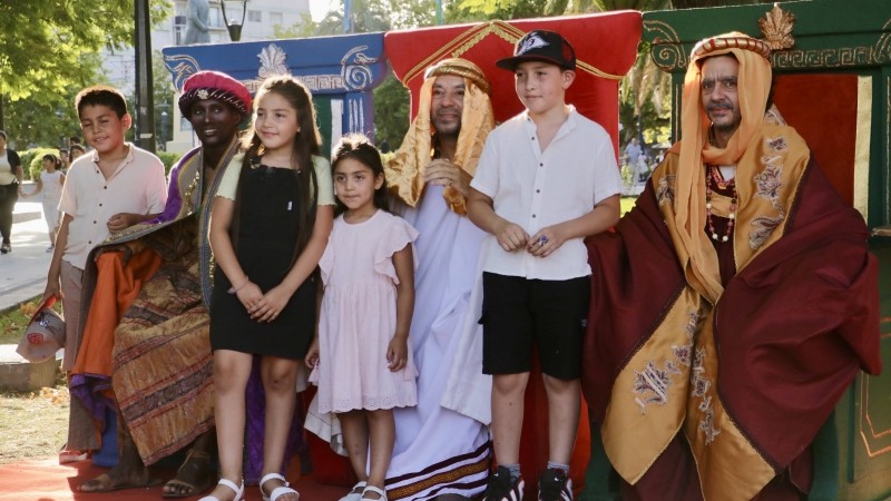Los Reyes Magos recorrieron San Miguel