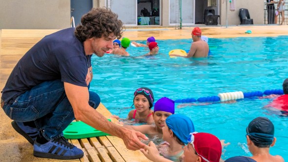 Juan Andreotti compartió el inicio de las Colonias de Verano de San Fernando