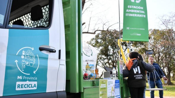 Morón profundiza sus políticas ambientales y promueve el reciclado