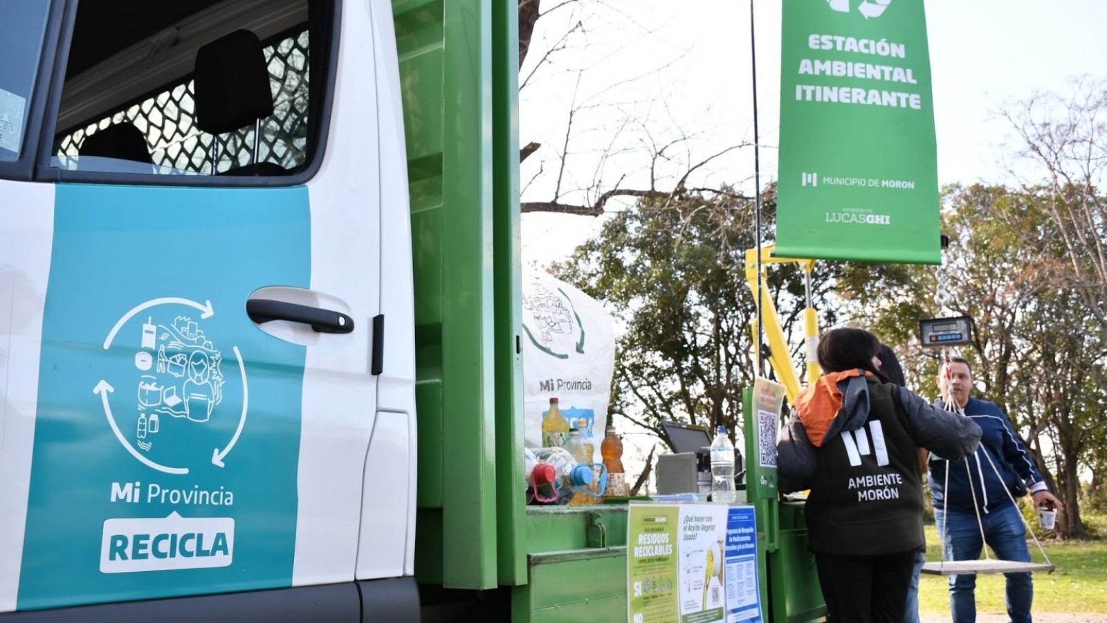 Morón profundiza sus políticas ambientales y promueve el reciclado