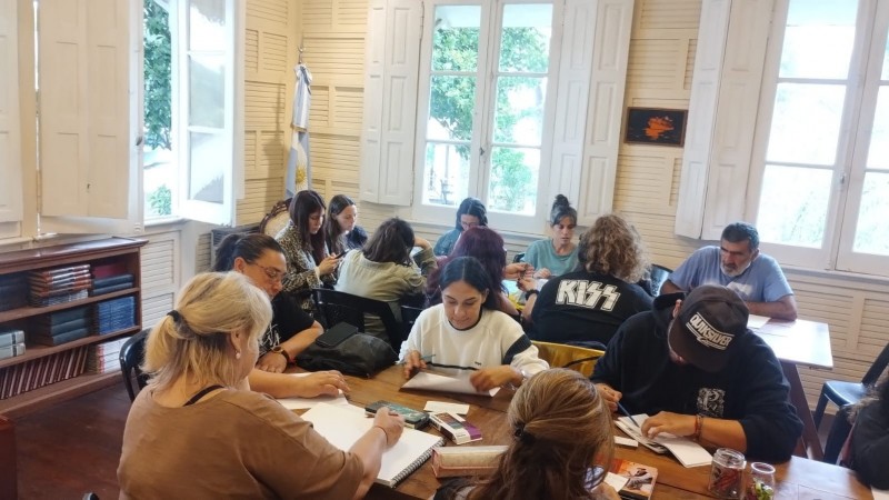 En la Casa Museo Sarmiento, el Municipio de Tigre realizó un nuevo encuentro del ciclo "Clínica de Ilustración"