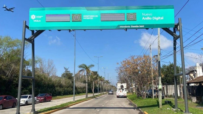 El nuevo anillo de seguridad de Hurlingham controla 200.000 vehículos por día y se articula con 1.000 cámaras en los barrios
