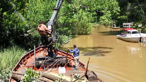El Municipio de Tigre avanza con obras y tareas de mantenimiento en distintos puntos del Delta