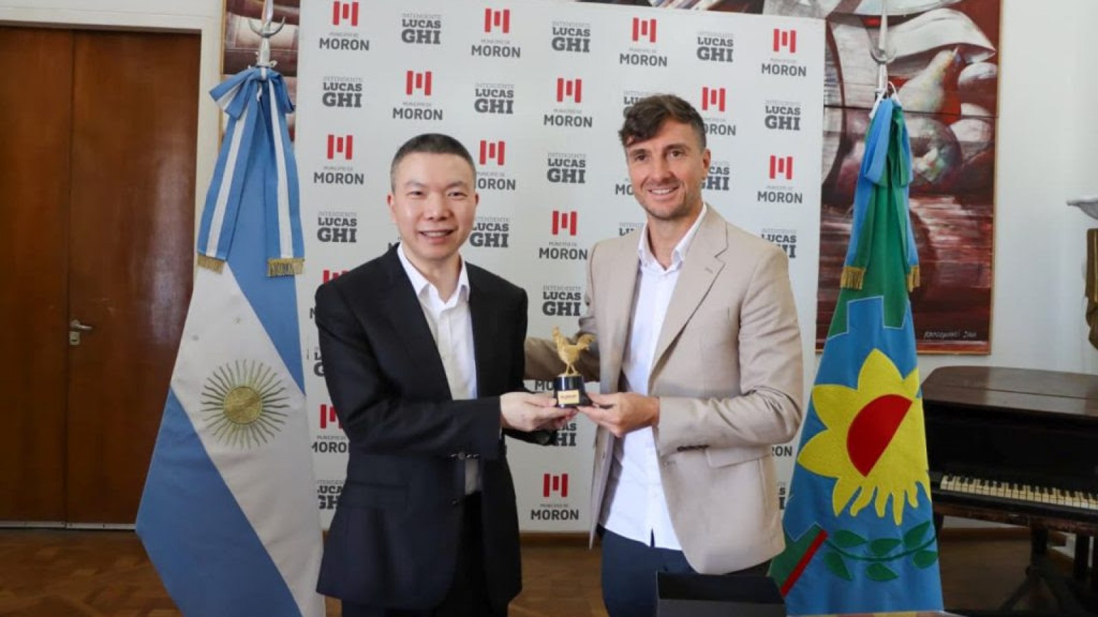 Morón avanza en convenios de cooperación comercial con empresarios de la provincia china de Fujian