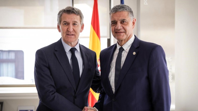 Jorge Macri en Madrid: se reunió con Alberto Núñez Feijóo y avanzó en una agenda de cooperación internacional