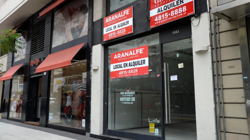 Crece el número de locales comerciales vacíos en la Ciudad y alcanza el mayor registro de los últimos 3 años