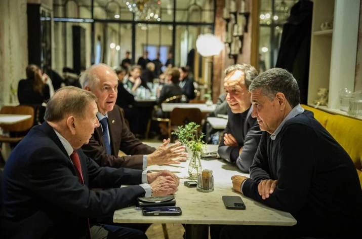 Jorge Macri se reunió en Madrid con el presidente electo de Venezuela, Edmundo González Urrutia