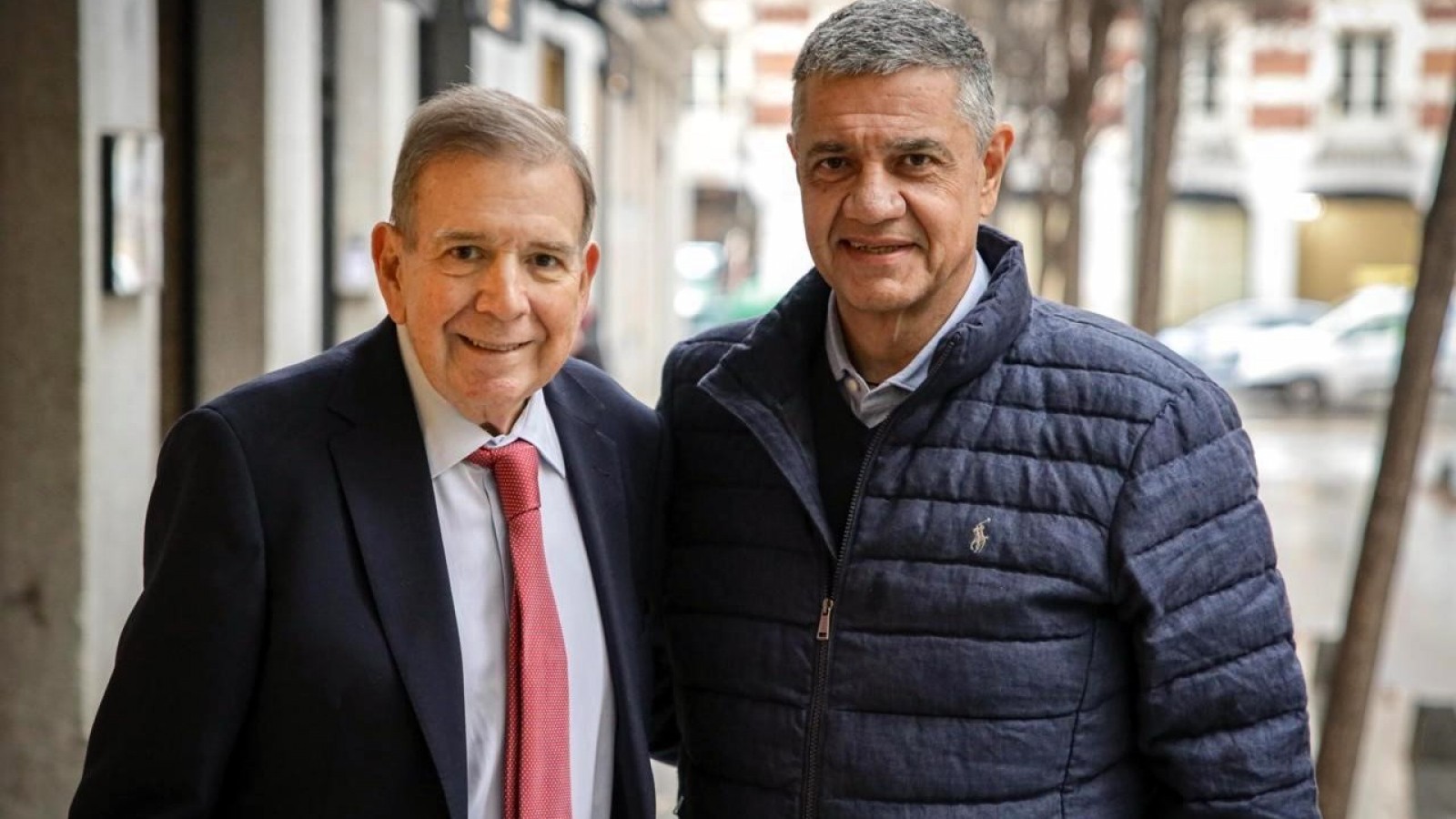 Jorge Macri se reunió en Madrid con el presidente electo de Venezuela, Edmundo González Urrutia