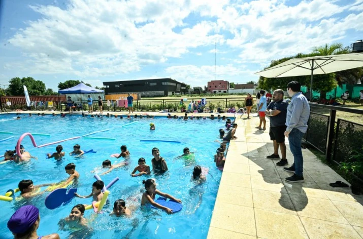 Nardini destacó la importancia de la inversión municipal en las Colonias de Verano