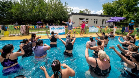 Mariel Fernández recorrió las Colonias Municipales de Verano en Moreno: actividades gratuitas en seis sedes