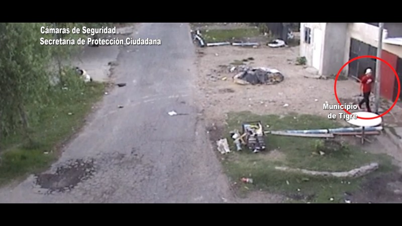 Talar: Un individuo fue aprehendido por violentar un domo de seguridad municipal en la vía pública