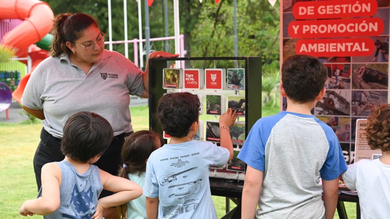 A fin de concientizar sobre el cuidado del ambiente, el Municipio de Tigre organizó una kermés familiar