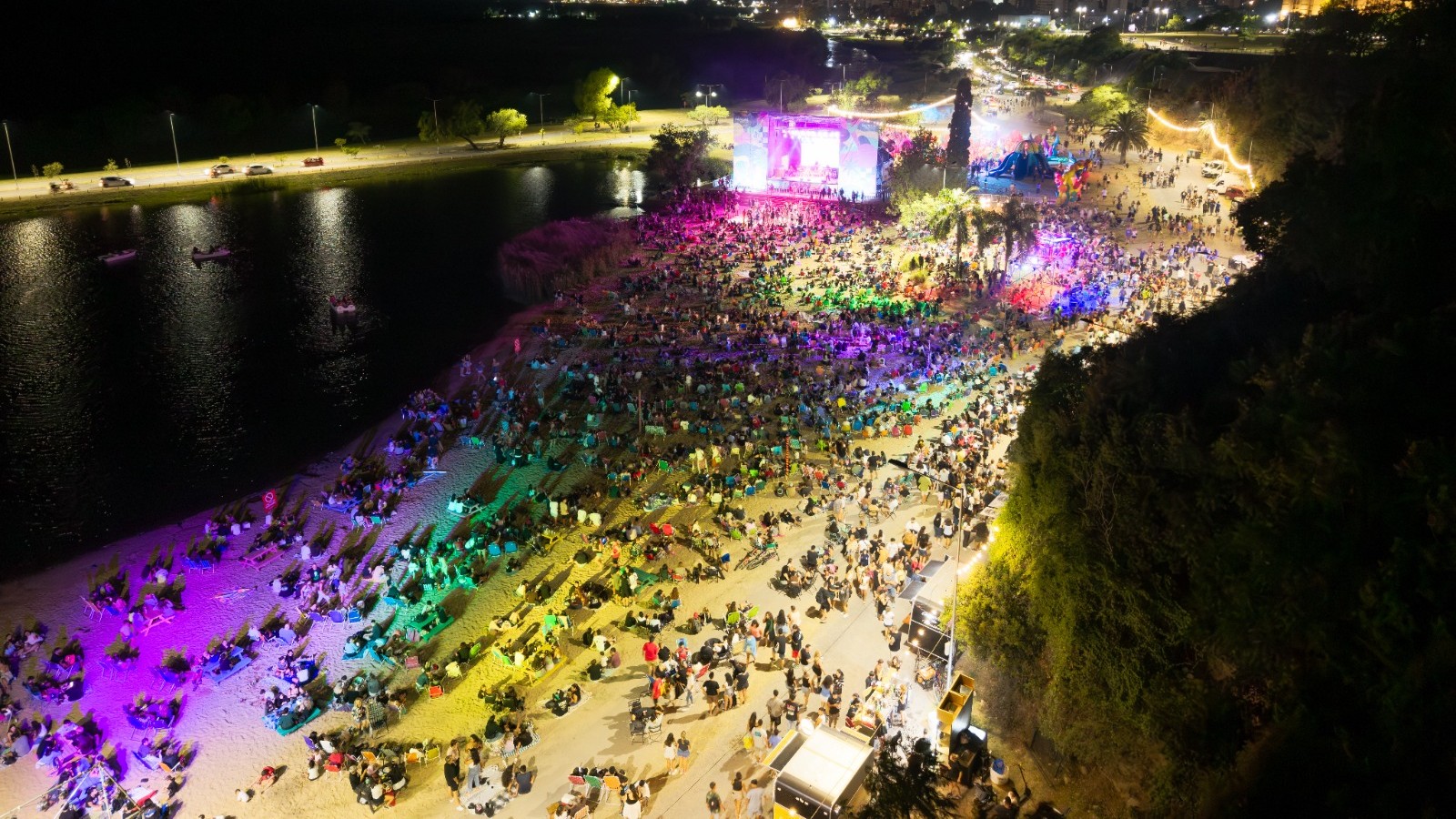 Veranico cerró un gran primer fin de semana en la Laguna Descubrí San Nicolás