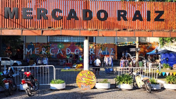 Mercado Raíz cerró enero con propuestas ambientales y a pura danza en el Paseo del Puerto