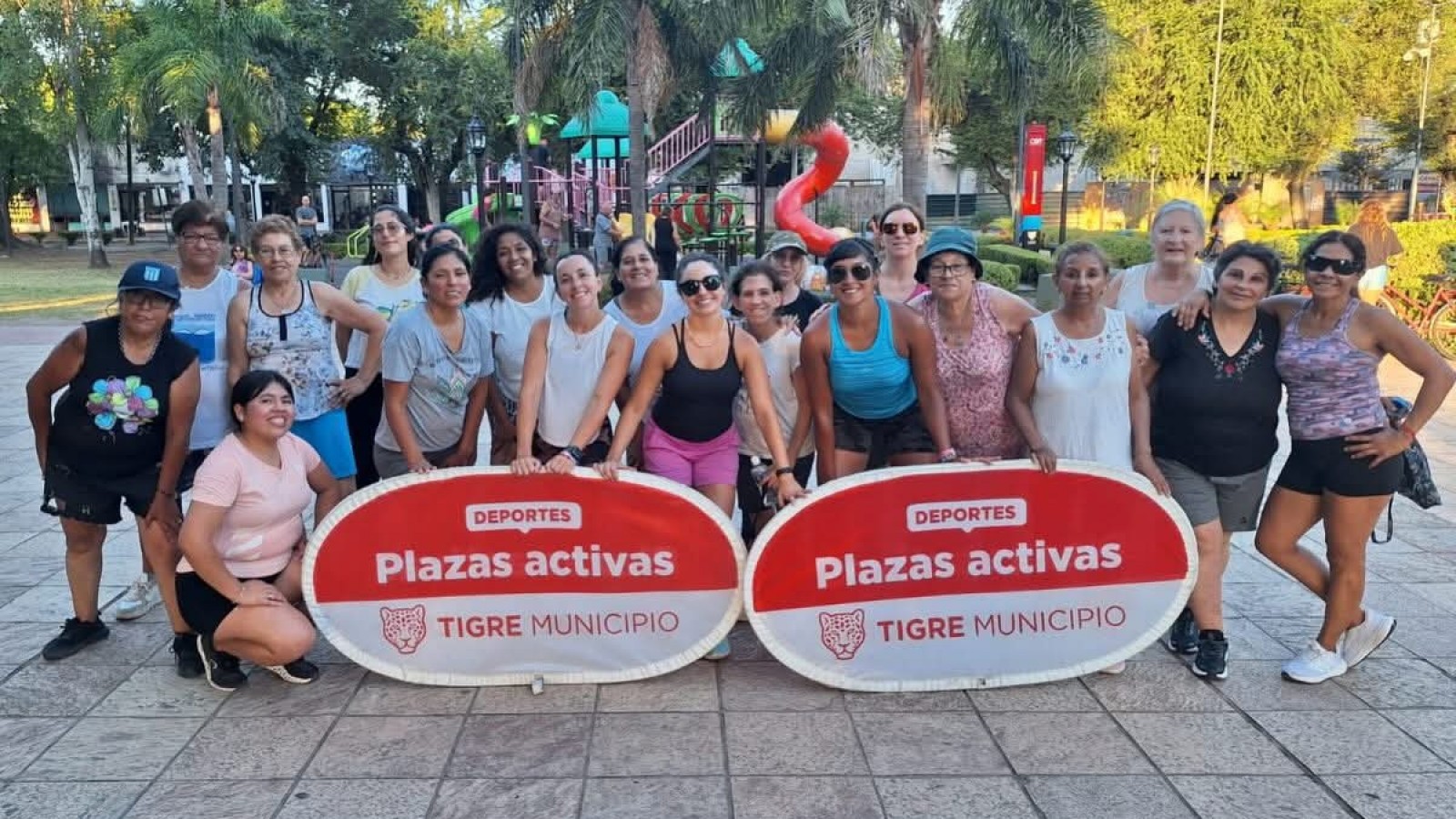 Las comunidades de Tigre, Benavídez, General Pacheco, Don Torcuato y El Talar disfrutaron de una nueva jornada de Plazas Activas