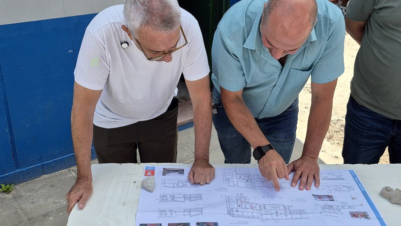 Educación: Julio Zamora supervisó la ampliación y las reformas integrales en la Escuela Secundaria N° 41 de El Talar