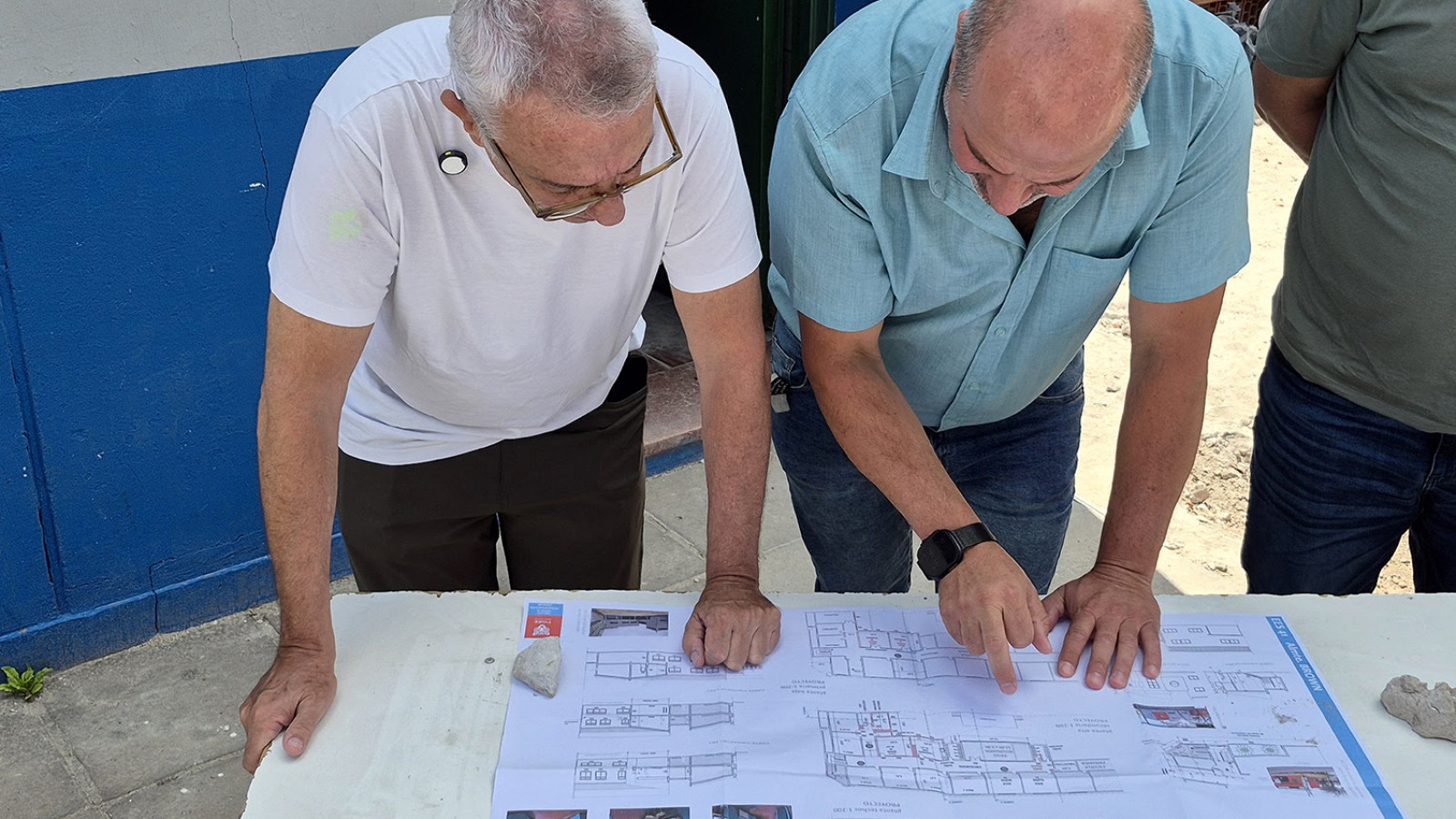 Educación: Julio Zamora supervisó la ampliación y las reformas integrales en la Escuela Secundaria N° 41 de El Talar