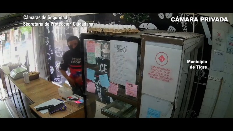 Don Torcuato: robó dinero en efectivo y el celular de una vecina y las cámaras lo detectaron saltando en los techos de las casas para escapar