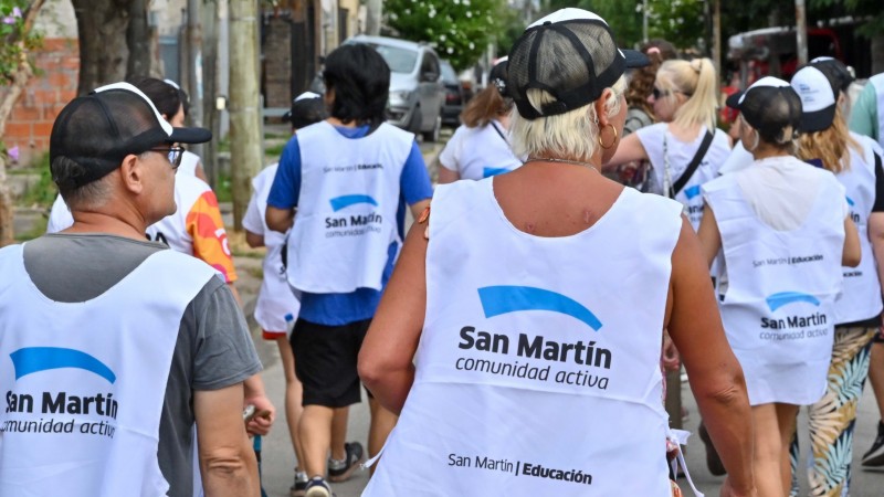 "Volvé a la Escuela" recorrió todos los barrios de San Martín