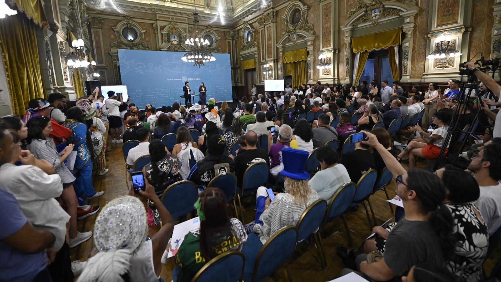 La Provincia reconoció a agrupaciones carnavaleras, de murgas y comparsas