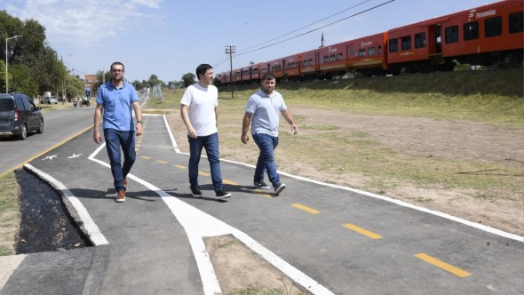 Leo Nardini recorrió el avance del Corredor Seguí entre Grand Bourg y Tierras Altas