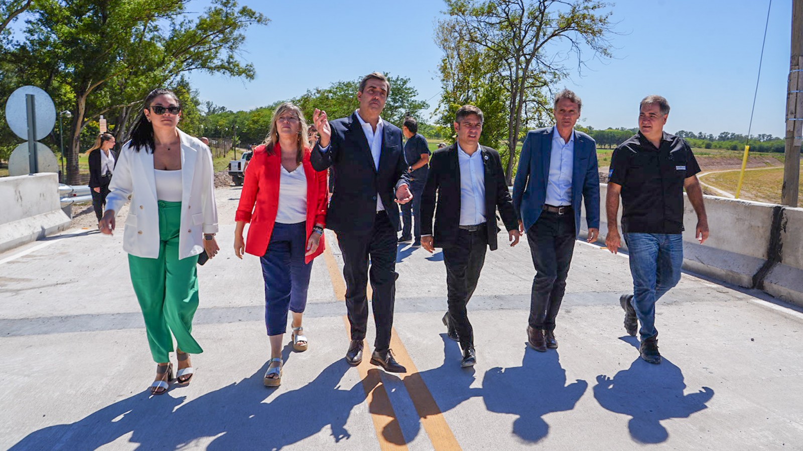 La Provincia finalizó el nuevo puente vehicular de Los Huesos sobre el río Luján