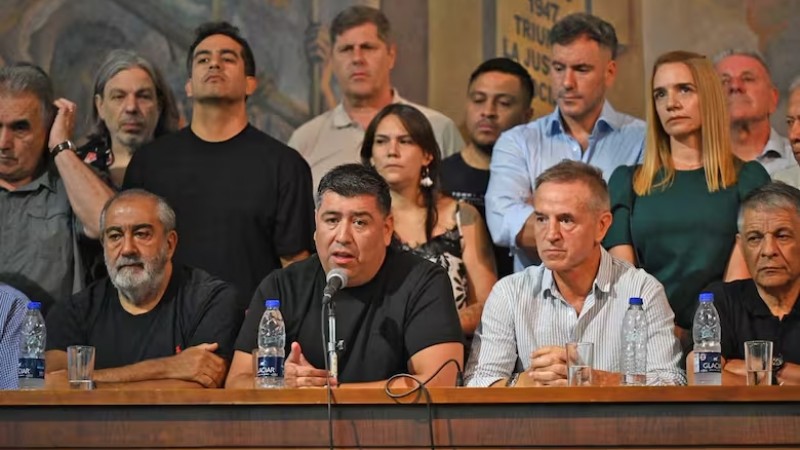 La CGT confirmó paro general contra la reforma laboral y apuntó al Gobierno por el cierre de Fate