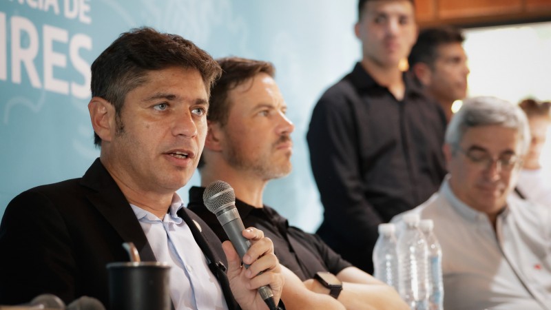 Kicillof se reunió con representantes de distintos sectores productivos