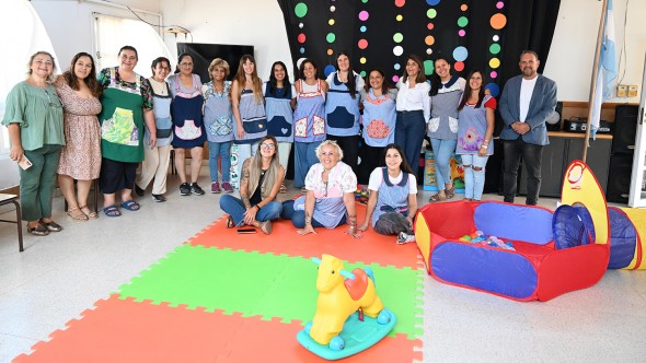 En General Pacheco, el Municipio de Tigre entregó elementos destinados al cuidado de la primera infancia
