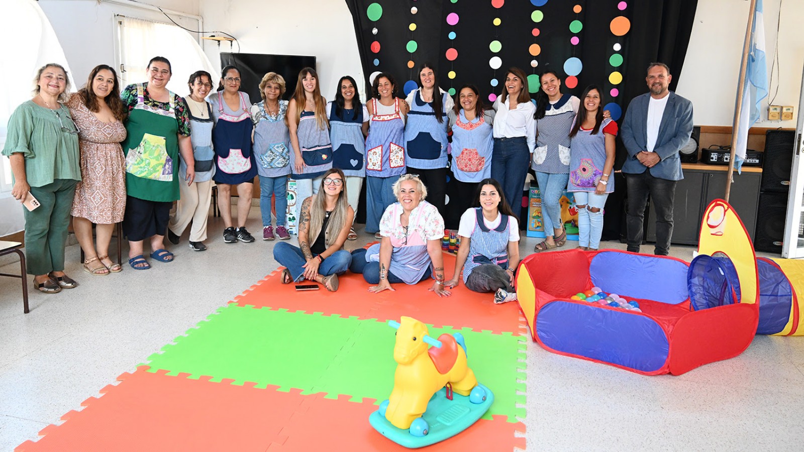 En General Pacheco, el Municipio de Tigre entregó elementos destinados al cuidado de la primera infancia