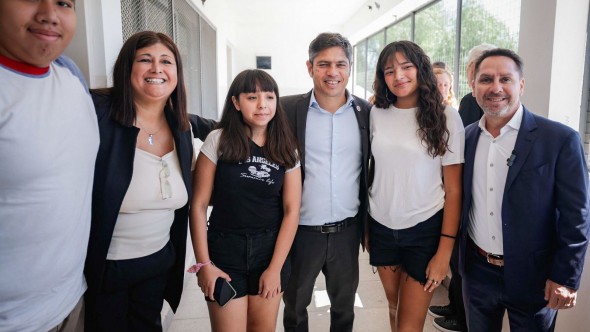 Ituzaingó: Pablo Descalzo destacó la ampliación de la Escuela N°17 junto a Kicillof y remarcó el impacto local en la educación