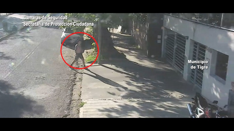 En Tigre centro, el COT detuvo a un individuo que ingresó a un domicilio a plena luz del día para robar