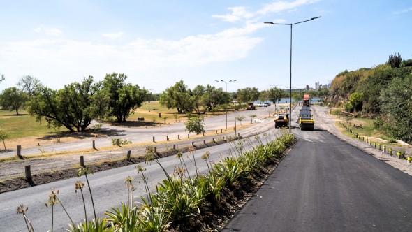 Mejoras en la bajada a la Laguna Descubrí San Nicolás: optimizan el acceso desde la Costanera