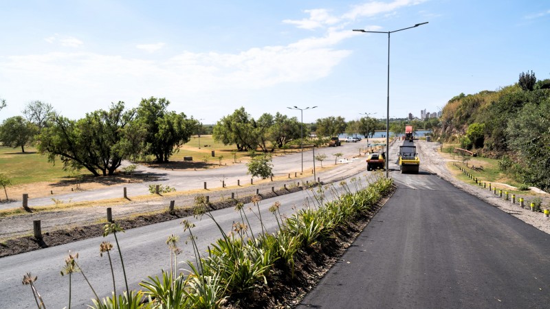 Mejoras en la bajada a la Laguna Descubrí San Nicolás: optimizan el acceso desde la Costanera
