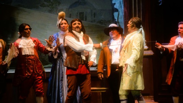 Una despedida multitudinaria para "Cyrano", con el Puma Goity, en el Anfiteatro del Parque Centenario