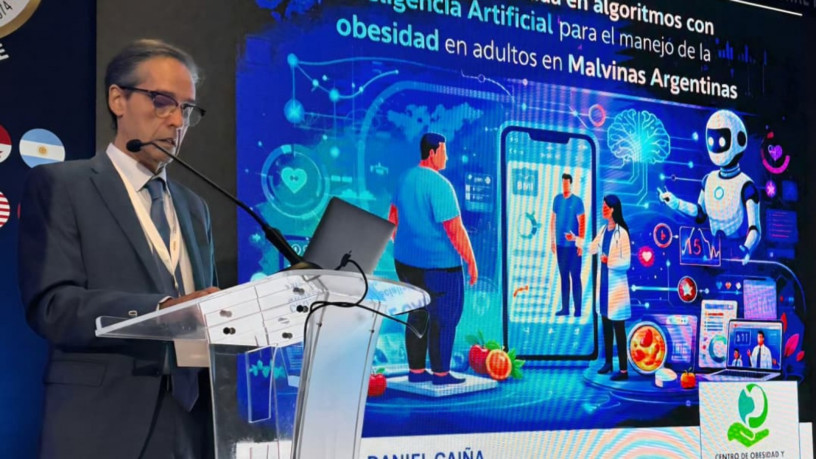 Malvinas Argentinas presentó "Malvibot" en el Congreso Internacional de Cirugía en República Dominicana