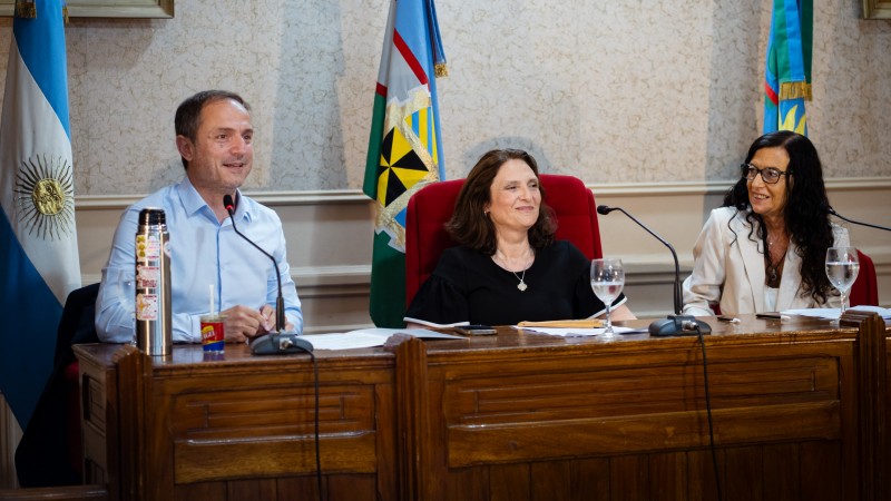 Abella inauguró las sesiones ordinarias del HCD y confirmó importantes obras para el crecimiento de Campana