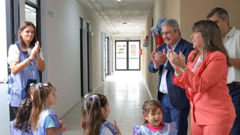 Pergamino inauguró el Jardín de Infantes N° 926 e inició el Ciclo Lectivo 2026 con una inversión de $510 millones
