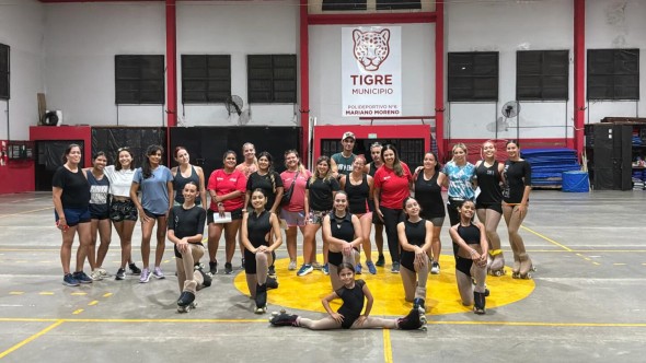 En Troncos del Talar, se llevó adelante una capacitación de patín para profesores de diferentes polideportivos del Municipio de Tigre